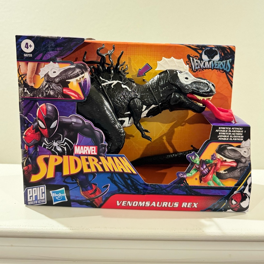 Marvel Spider-Man Epic Action World Venomsaurus Rex. NEW !!! - Picture 6 of 9
